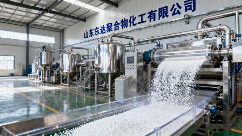 聚丙烯酰胺生产车间内部设备展示