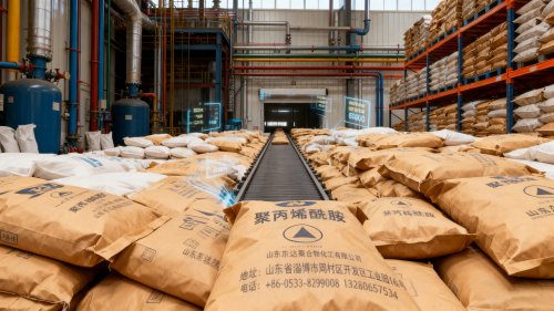 钢厂污水处理专用PAM加工现场